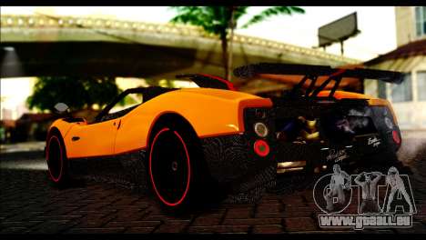 Pagani Zonda Cinque Roadster für GTA San Andreas