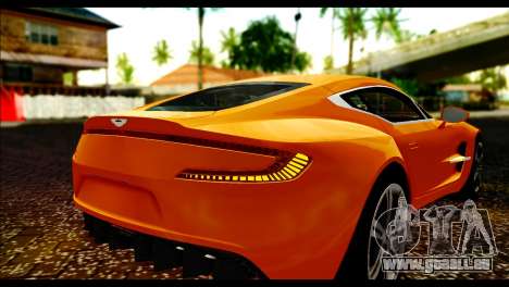 Aston Martin One-77 Black pour GTA San Andreas