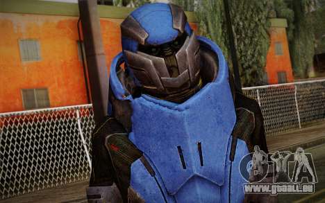 Garrus Helmet from Mass Effect 2 pour GTA San Andreas