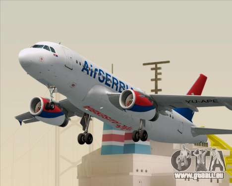 Airbus A319-100 Air Serbia pour GTA San Andreas