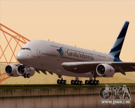 Airbus A380-800 Garuda Indonesia pour GTA San Andreas