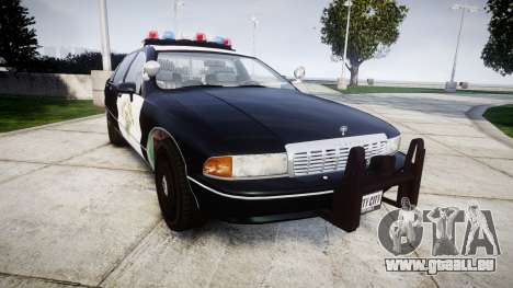 Chevrolet Caprice 1991 Highway Patrol [ELS] für GTA 4