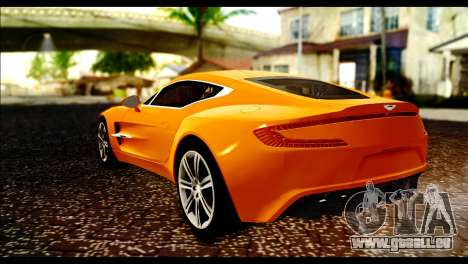 Aston Martin One-77 Black pour GTA San Andreas