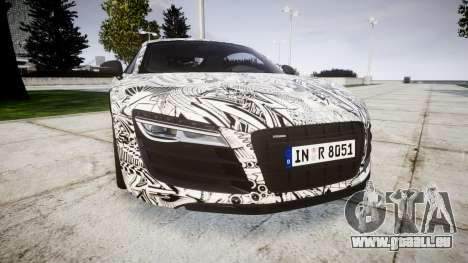 Audi R8 plus 2013 Wald rims Sharpie für GTA 4