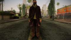 Aiden Pearce from Watch Dogs v2 pour GTA San Andreas