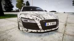 Audi R8 plus 2013 Wald rims Sharpie pour GTA 4
