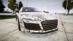 Audi R8 plus 2013 HRE rims Sharpie pour GTA 4