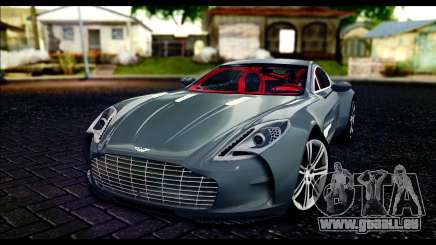 Aston Martin One-77 Red and Black pour GTA San Andreas