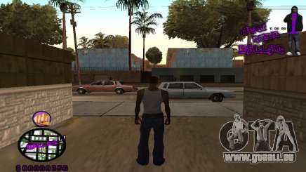 C-HUD Ballas pour GTA San Andreas