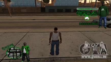 C-HUD Groove pour GTA San Andreas