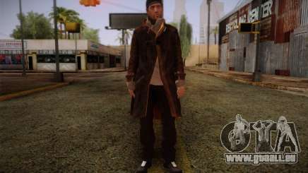 Aiden Pearce from Watch Dogs v10 für GTA San Andreas