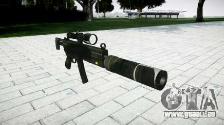 Tactique pistolet mitrailleur MP5 pour GTA 4