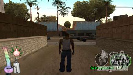 C-HUD Canabis pour GTA San Andreas