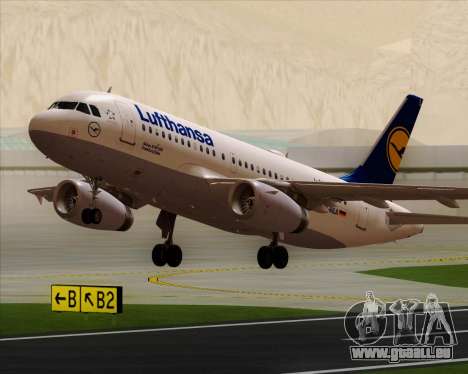 Airbus A319-100 Lufthansa pour GTA San Andreas