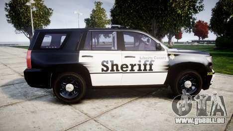 Chevrolet Tahoe 2015 County Sheriff [ELS] für GTA 4