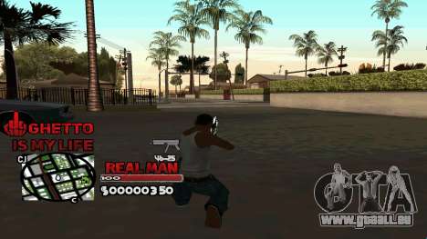 C-HUD Real Man pour GTA San Andreas