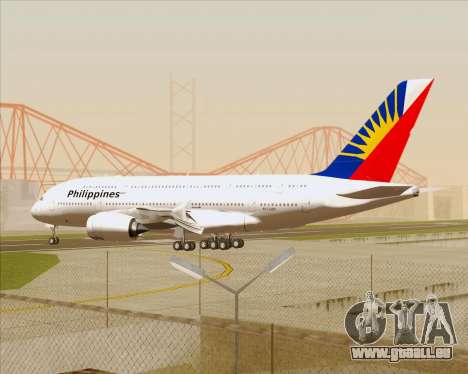 Airbus A380-800 Philippine Airlines für GTA San Andreas