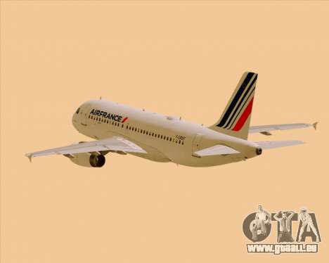 Airbus A319-100 Air France für GTA San Andreas
