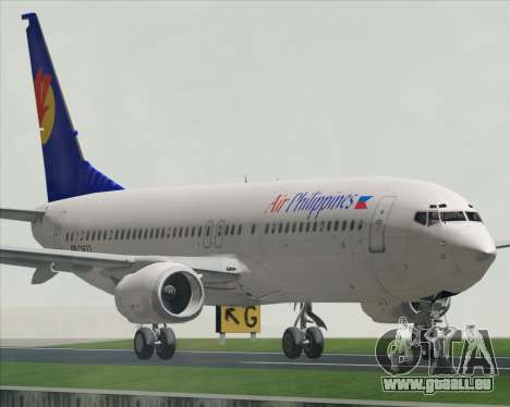 Boeing 737-800 Air Philippines für GTA San Andreas