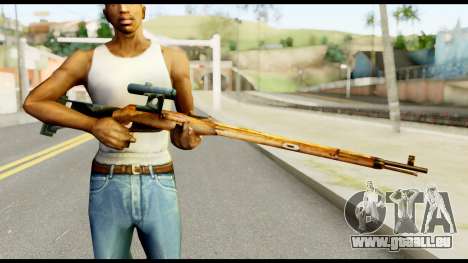 Mosin Nagant from Metal Gear Solid pour GTA San Andreas
