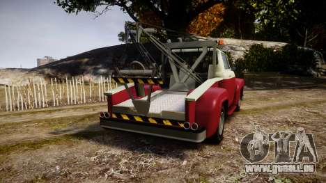 Vapid Towtruck Restored stripeless tires für GTA 4