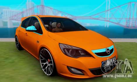 Opel Astra J Team pour GTA San Andreas