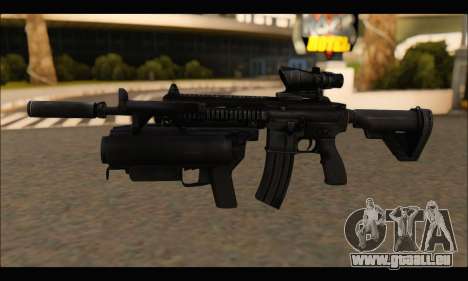HK416 M320 Devgru für GTA San Andreas