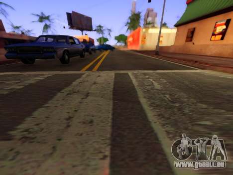 Amélioration de la texture de routes pour GTA San Andreas