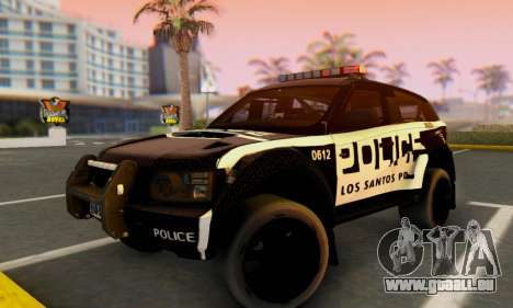 Bowler EXR S 2012 v1.0 Police für GTA San Andreas