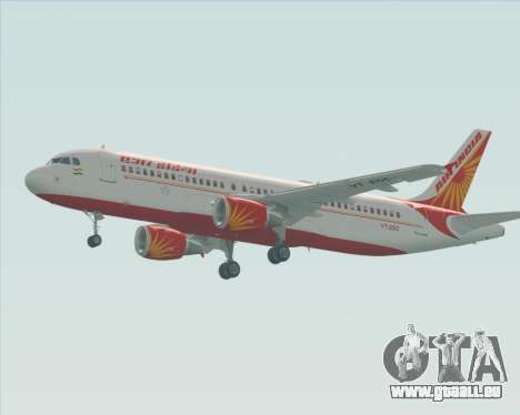 Airbus A320-200 Air India pour GTA San Andreas
