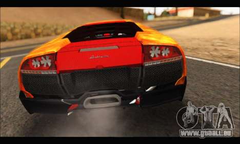Lamborghini Murcielago In Flames für GTA San Andreas