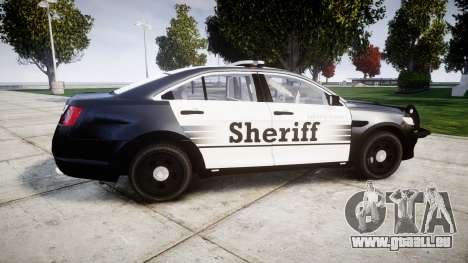 Ford Taurus 2014 County Sheriff [ELS] für GTA 4