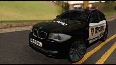 BMW 120i GEO Police für GTA San Andreas