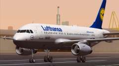 Airbus A319-100 Lufthansa für GTA San Andreas