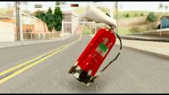 Fire Extinguisher with Blood für GTA San Andreas