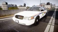 Ford Crown Victoria Canada Police [ELS] pour GTA 4