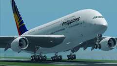Airbus A380-800 Philippine Airlines für GTA San Andreas