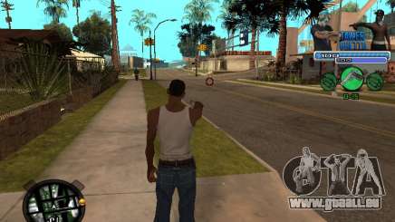 С-Hud Tawer-Ghetto v1.6 Classique pour GTA San Andreas