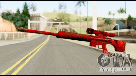 Sniper Rifle with Blood für GTA San Andreas