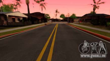 Verbesserte textur von Straßen für GTA San Andreas