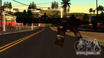 HoneyBadger from CoD Ghosts v2 pour GTA San Andreas