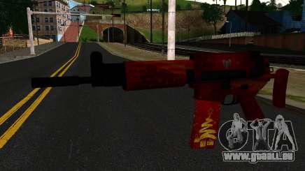 Réveillon du nouvel An Fusil d'Assaut 2 pour GTA San Andreas