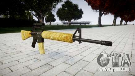 Die M16A2 Gewehr [optisch] gold für GTA 4