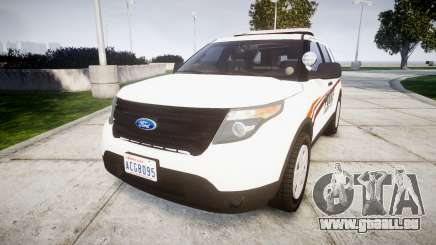 Ford Explorer 2013 Police Interceptor [ELS] pour GTA 4