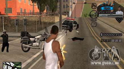 C-HUD Old Legend pour GTA San Andreas