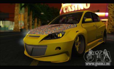 Mazda Speed 3 Tuning pour GTA San Andreas