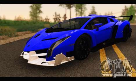 Lamborghini Veneno White-Black 2015 (ADD IVF) für GTA San Andreas
