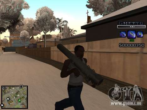 С-HUD GHETTO pour GTA San Andreas