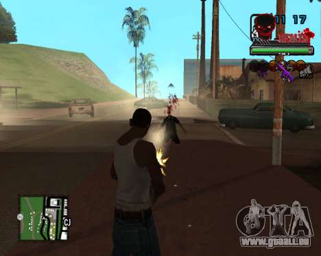 C-HUD Tawer Ghetto für GTA San Andreas