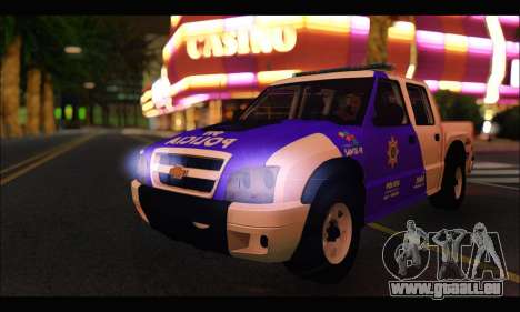 Chevrolet S-10 Policia de Santa Fe pour GTA San Andreas